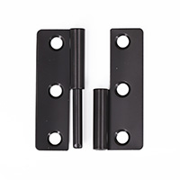 合頁定制廠家專業(yè)生產電泳黑色拆裝鉸鏈，脫卸合頁